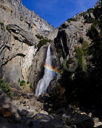 lower yosemite rainbow