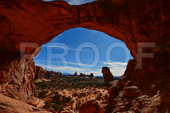 Double Arch overlooking Windows