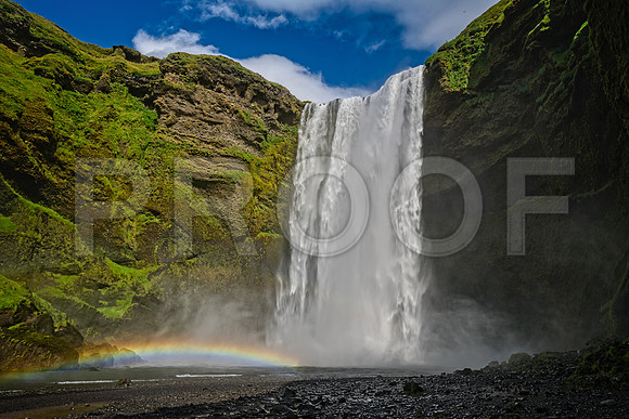 Skogafoss waterfall